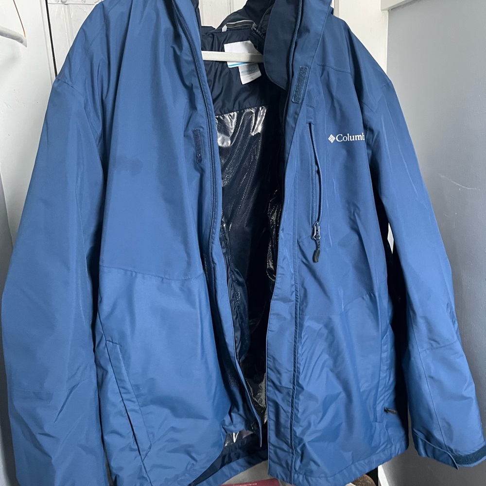 Columbia Men's Vibrant Blue Interchange Ski Jacket